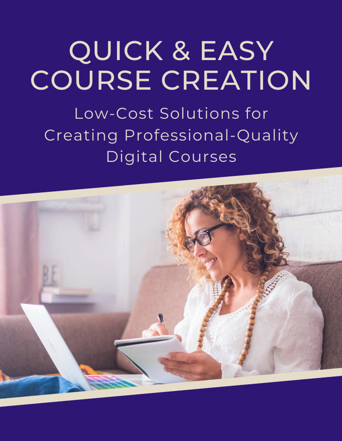 Quick & Easy Course Creation Cover