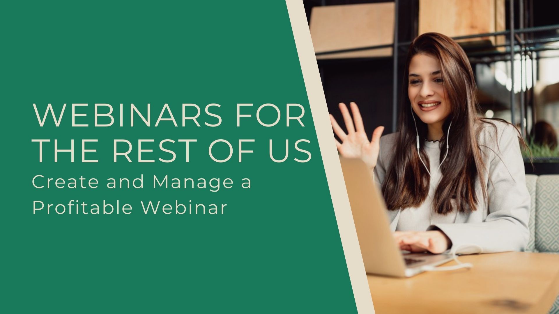 Webinars for the Rest of Us Cover
