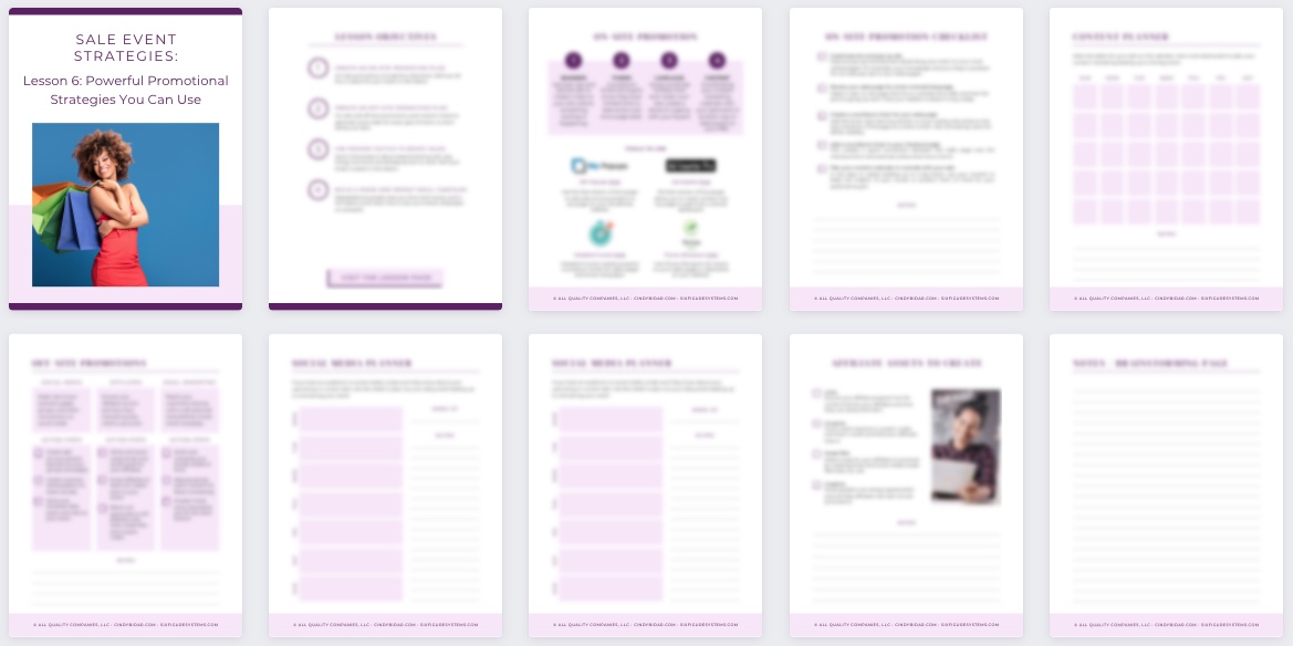 ses-6 Lesson workbook screenshot