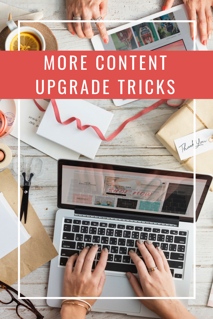 More Content Upgrade Tricks Cindy Bidar